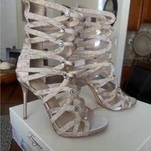 Vince Camuto Sparkling Strappy Heels